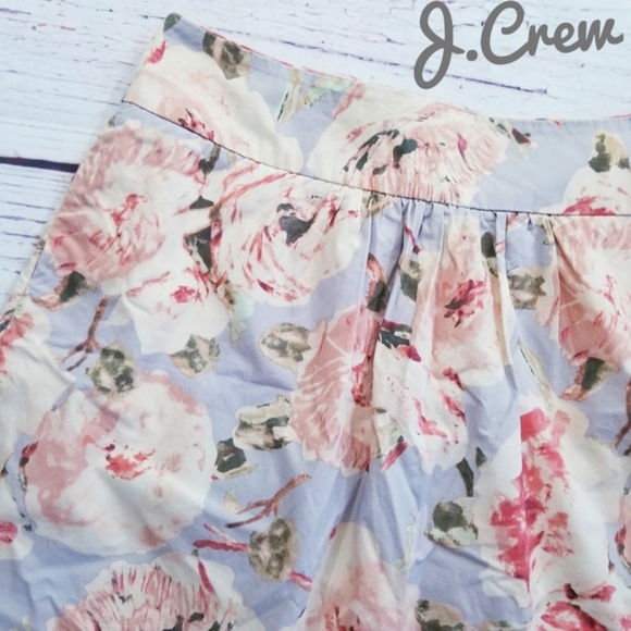 J. Crew Factory Dresses & Skirts - J.Crew Muted Floral Mini Circle Skirt